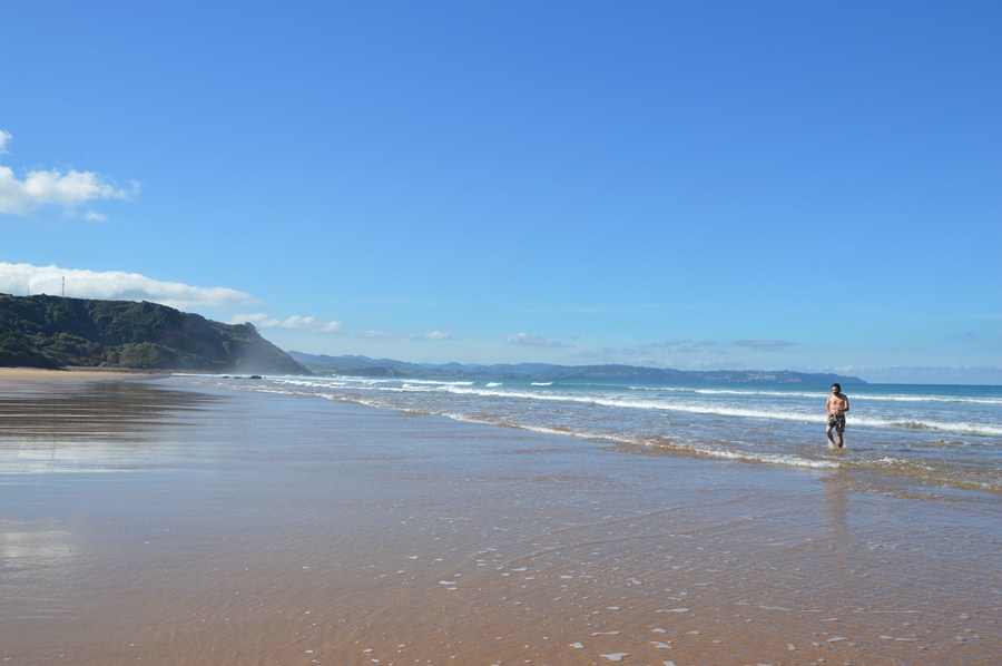 Baño en Playa de Vega